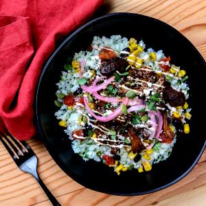 1 container (354 g) Beef Barbacoa Burrito Bowl
