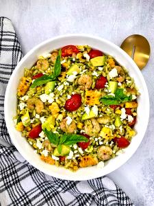 1 container (363 g) Late Summer Orzo Salad with Roasted Summer Squash