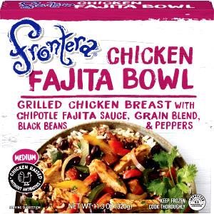 1 container (369 g) Chipotle Chicken Fajita Bowl