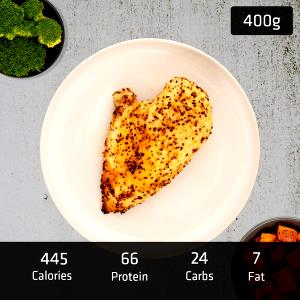 1 container (376 g) Chicken Protein Potato Skins (Medium)