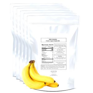 1 container (4 oz) Banana Frozen Yogurt