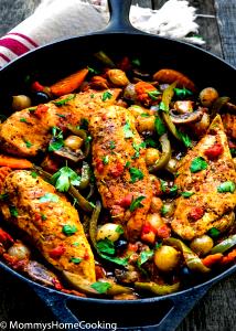 1 container (411 g) Chicken Breast Cacciatore