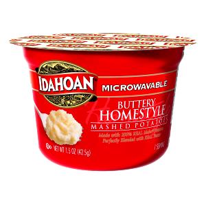1 container (42.5 g) Microwaveable Buttery Homestyle Mashed Potatoes