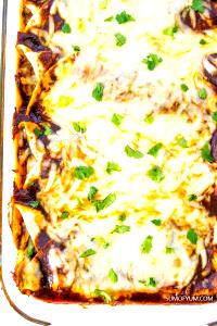 1 container (425 g) Pork Enchiladas with Tomato Rice