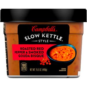1 container (440 g) Slow Kettle Style Roasted Red Pepper & Smoked Gouda Bisque