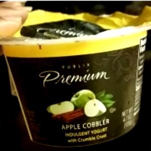 1 container (4.7 oz) Apple Cobbler Indulgent Yogurt