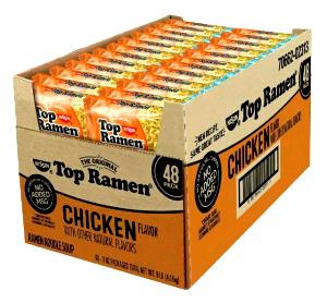1 container (48 g) Chicken Flavor Ramen Soup