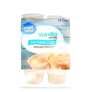 1 container (49 g) Vanilla Ice Cream Cups