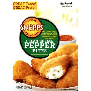 1 container (5 oz) Cream Cheese Pepper Bites