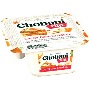 1 container (5.3 oz) Flip Carrot Cake Creation