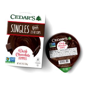 1 container (57 g) Dark Chocolate Hummus (Container)