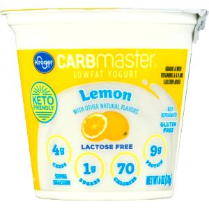 1 container (6 oz) CARBmaster Lemon Yogurt