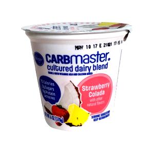 1 container (6 oz) CARBmaster Strawberry Colada Yogurt