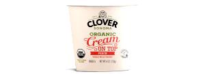1 container (6 oz) Cream Top Peach Yogurt