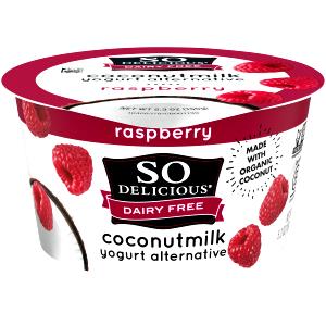 1 container (6 oz) Cultured Coconut Milk - Raspberry