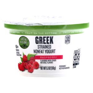 1 container (6 oz) Greek Nonfat Yogurt Raspberry
