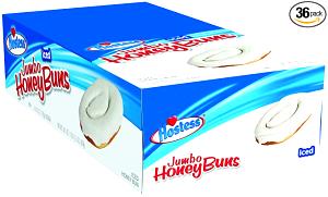 1 container (6 oz) Iced Honey Buns (Container)