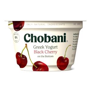 1 container (6 oz) Light Yogurt - Black Cherry