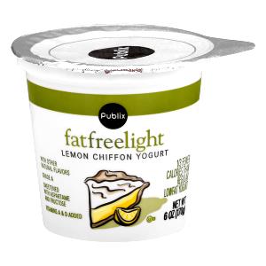 1 container (6 oz) Light Yogurt - Lemon Chiffon