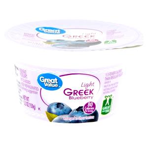 1 container (6 oz) Lite Greek Blueberry Yogurt