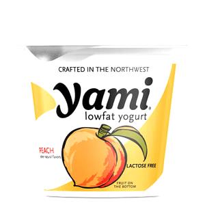 1 container (6 oz) No Sugar Added Lowfat Peach Yogurt