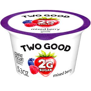 1 container (6 oz) Nonfat Greek Yogurt - Mixed Berry
