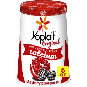 1 container (6 oz) Original 99% Fat Free Yogurt - Cherry Pomegranate