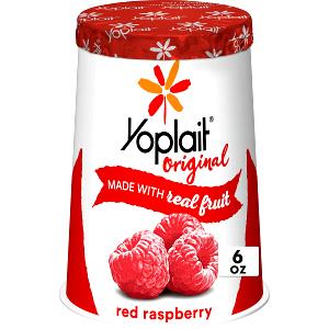 1 container (6 oz) Original 99% Fat Free Yogurt - Cranberry Raspberry