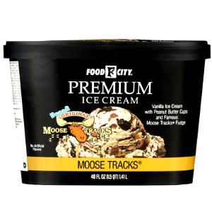 1 container (6 oz) Original Moose Tracks