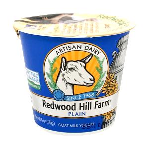 1 container (6 oz) Plain Goat Milk Yogurt (Container)