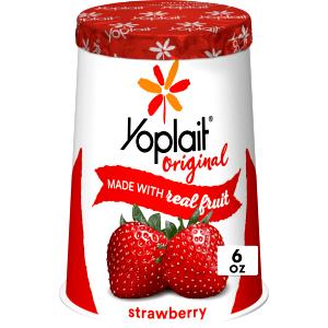1 container (6 oz) Strawberry Nonfat Yogurt