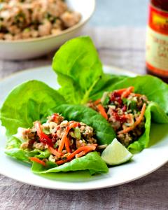 1 container (6 wraps) Thai Lettuce Wraps