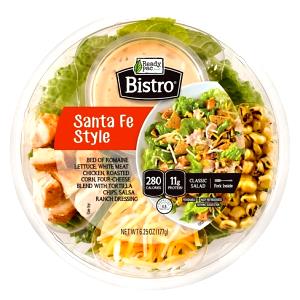 1 container (6.25 oz) Bistro Bowl Santa Fe Style Salad