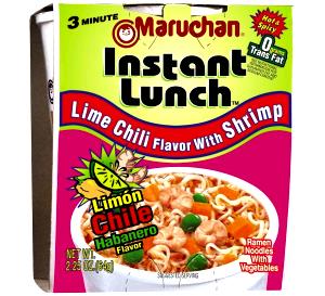 1 container (64 g) Instant Lunch - Lime Chili with Shrimp