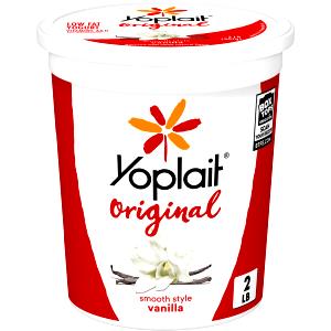 1 container (8 oz) Light Grande! Large Size Creamy Yogurt - Vanilla