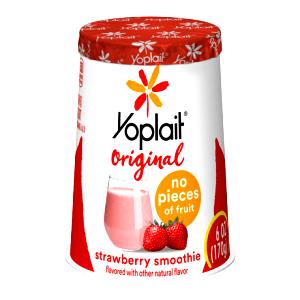 1 container (8 oz) Light Strawberry Smoothie