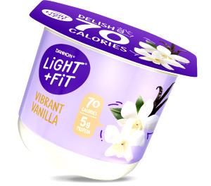 1 container (8 oz) Lite Vanilla Yogurt