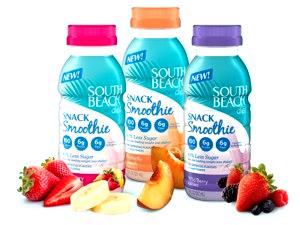 1 container (8 oz) South Beach Snack Smoothie