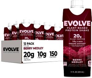 1 container (8.25 oz) Evolve Mixed Berry Protein Shake