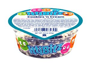 1 container (83 g) Itti Bitz Cookies N Cream Ice Cream