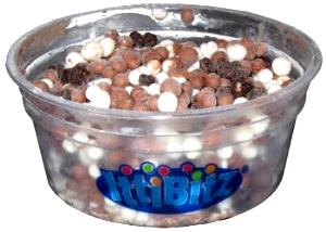 1 container (83 g) Ittibitz Waffle Cone Twist Ice Cream