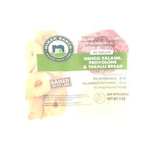 1 container (85 g) Genoa Salami, Provolone, Taralli Bread