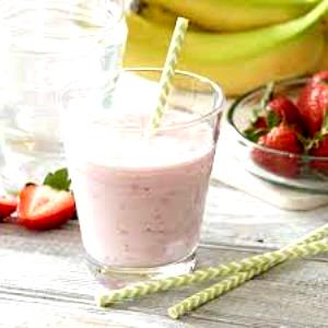 1 container (9.5 oz) Strawberry Banana Smoothie