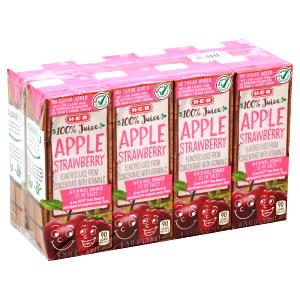 1 Container Apple Strawberry Juice