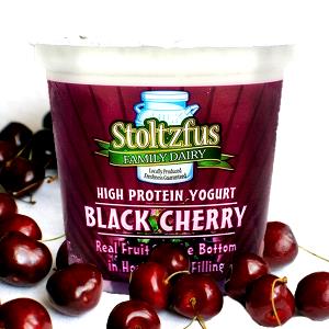 1 container Black Cherry Yogurt