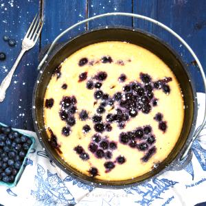 1 container Blueberry Clafoutis with Lemon Yogurt (1200)