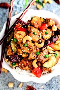 1 container Chicken Stir Fry with Kung Pao Sauce
