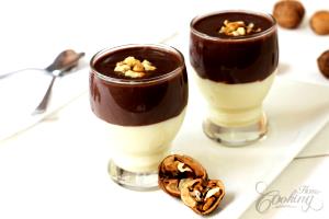 1 Container Chocolate Vanilla Pudding Doubles