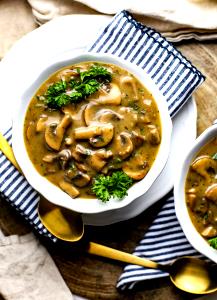 1 Container Creamy Mushroom Soup, Rts