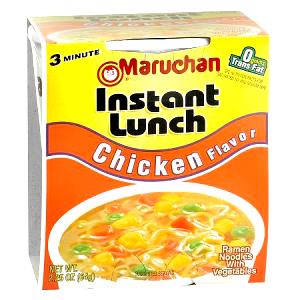1 container Instant Lunch - Ramen Noodles with Vegetables